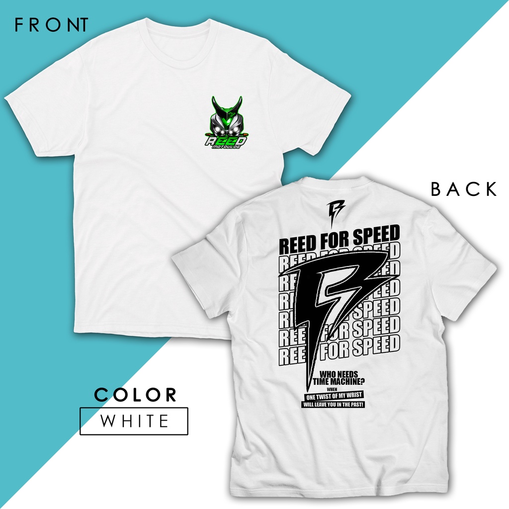 MOTOVLOG REED FOR SPEED HIGH QUALITY SHIRT W/ FREE STICKER (MOT3 ...