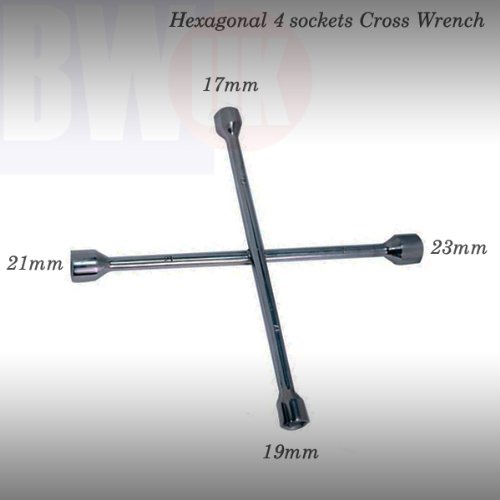 Lug Wrench,Cross Wrench,Car Wheel Lug Nut, Universal Heavy Duty Lug Nut