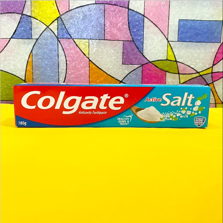 Colgate Active Salt Toothpaste 180g | Shopee Philippines