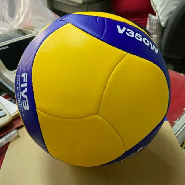 Mikasa Original V350W / MVA 350 volleyball ball official size Shopee