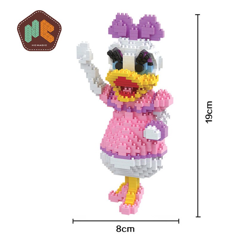 Daisy Duck Toy Building Blocks 1 38 Pieces With Assembly Guide HC 9051 ...