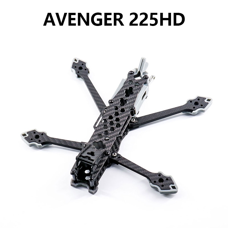 TCMMRC Avenger 225HD Fpv Drone Frame 5 inch Carbon Fiber Quadcopter ...