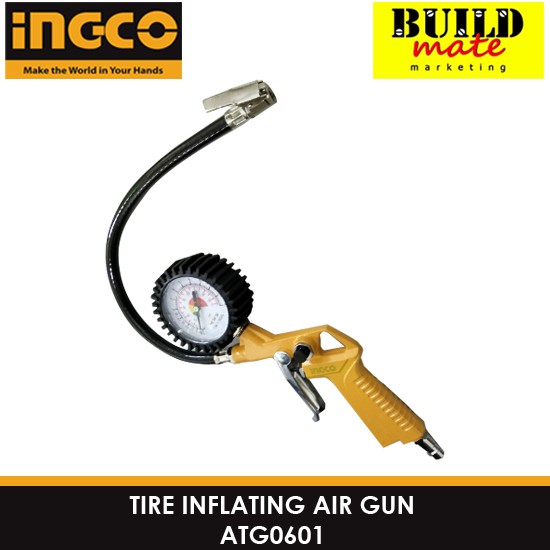 BUILDMATE Ingco Tire Inflating Air Gun Tire Inflator Pneumatic Air ...