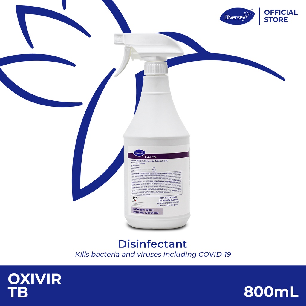 Diversey Oxivir TB General Virucide, Bactericide Tuberculocide and