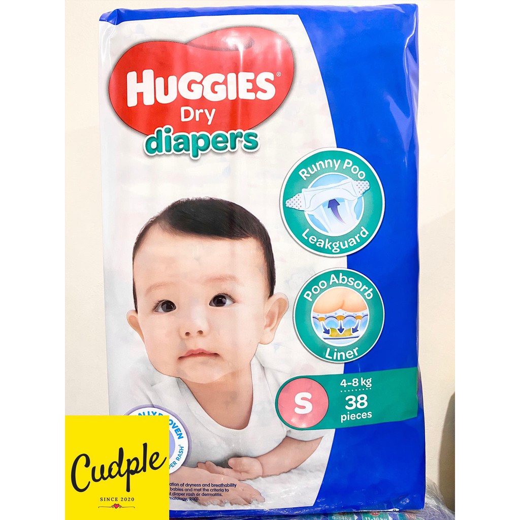 Huggies taped hot sale diapers small