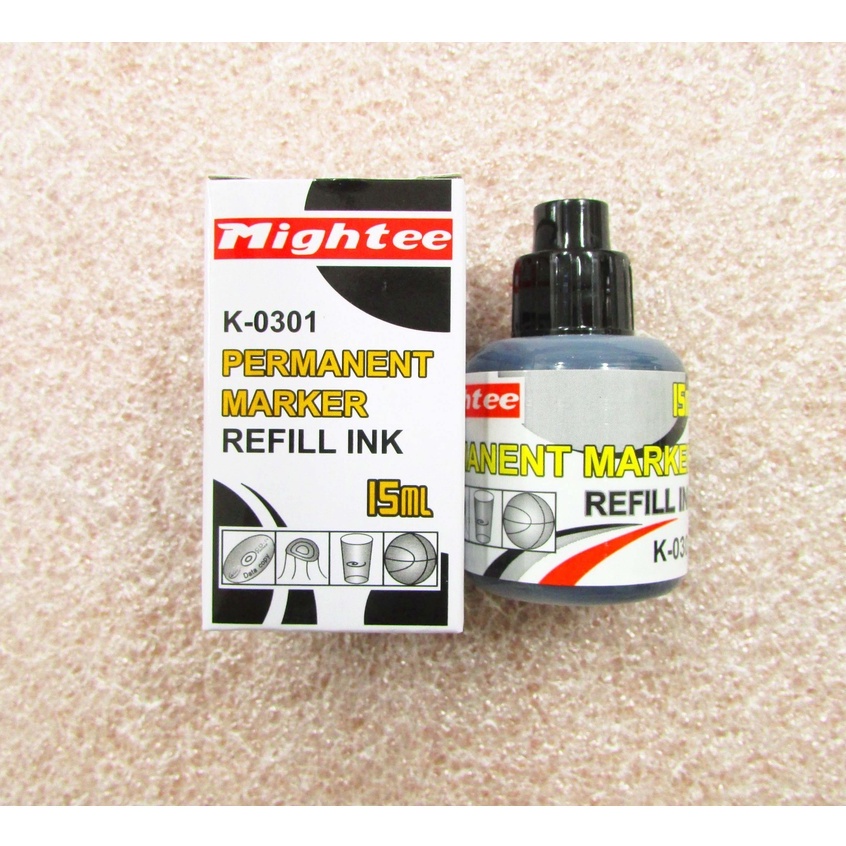 MIGHTEE PERMANENT INK REFILL 15ML Shopee Philippines