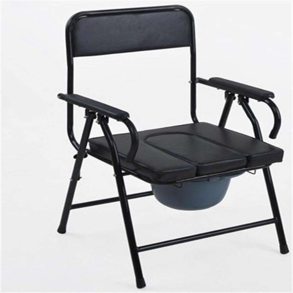 Portable 2 in 1 Commode Chair Toilet & Aluminum Tripod Cane Hiking Chair Shopee Philippines