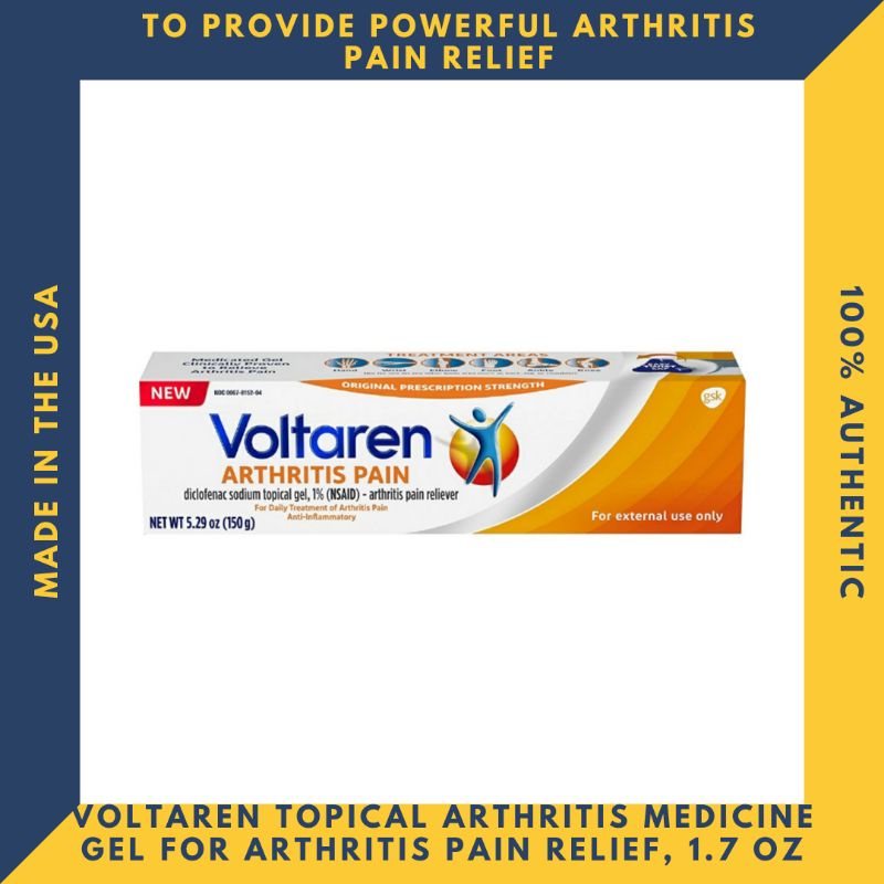 Voltaren Topical Arthritis Medicine Gel, 50grams | Shopee Philippines