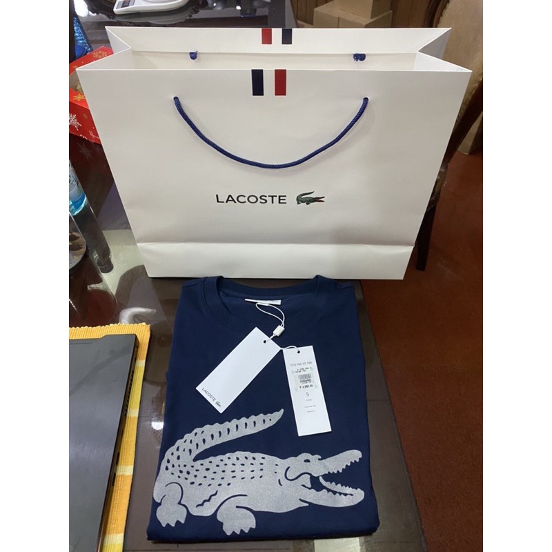 gift NEW LACOSTE PAPER BAG Shopee Philippines