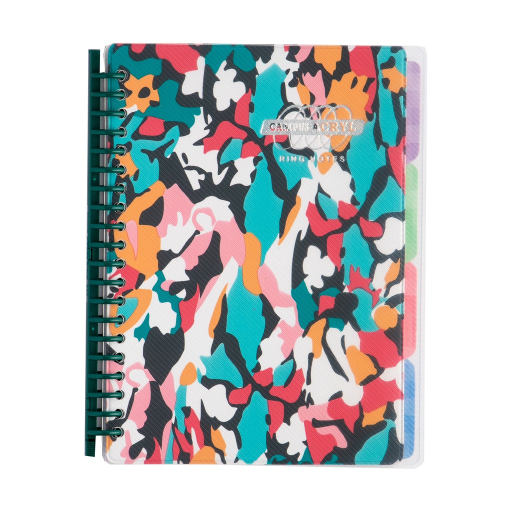 Campus Acryl Ring Notes Notebook A5 21cm x 15 cm 100leaves 109DVD ...