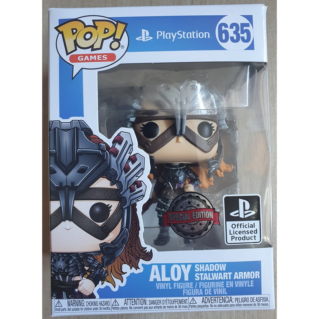 Funko POP! Games: Horizon Zero Dawn Aloy in Shadow Stalwart Armor