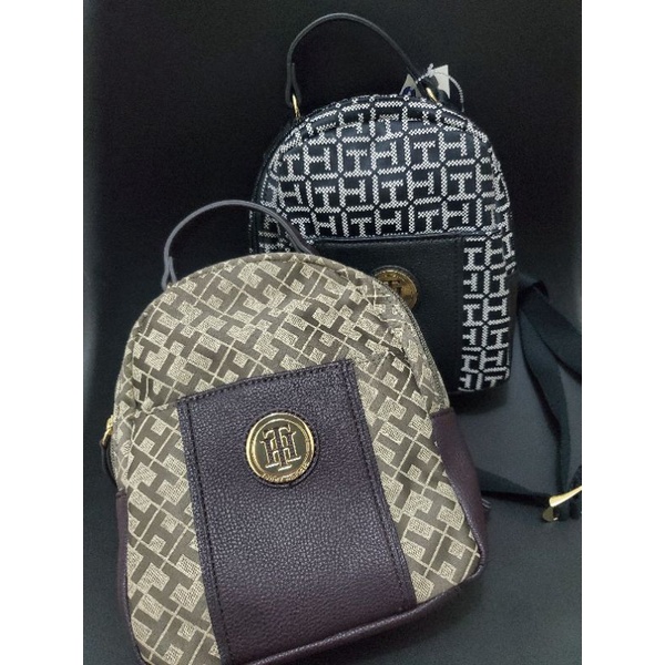 Authentic Tommy Hilfiger mini backpack Shopee Philippines