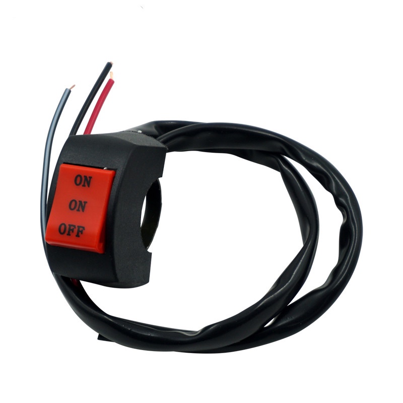 Modified motorcycle switch Universal three lines Far and near lights ...