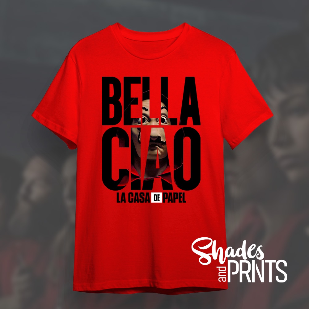 T shirt bella hot sale ciao casa de papel