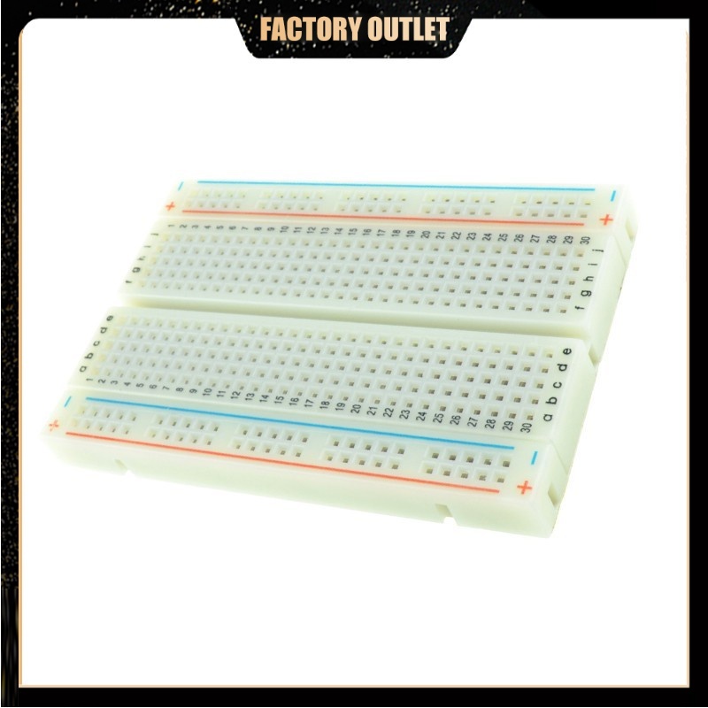 Universal Solderless Breadboard 400 Contacts Tie-point Available AL ...