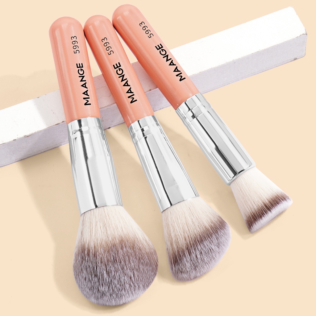 Maange Make Up Brush Set Medium Size For Powder Contour Foundation Makeup Pcs Shopee