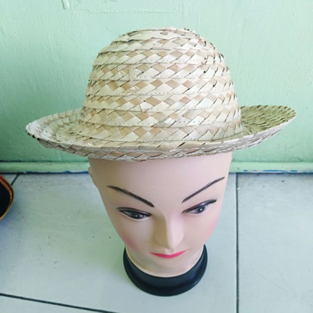 Small native hats farmers filipino hat Shopee Philippines