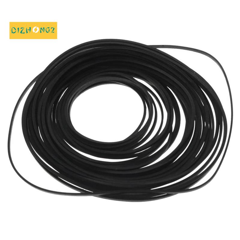 240Pieces 1mm Elastic Rubber Belts Straps For Tape Machines