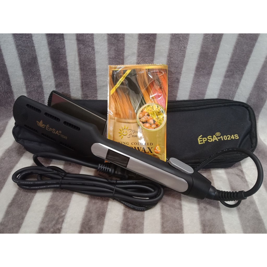EpSA Amber PRO FLAT HAIR IRON 1024S Shopee Philippines