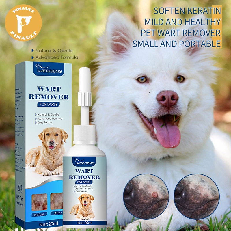 20ml Pet Wart Remover Natural Ingredient Dog Skin Tags Dog Treatment