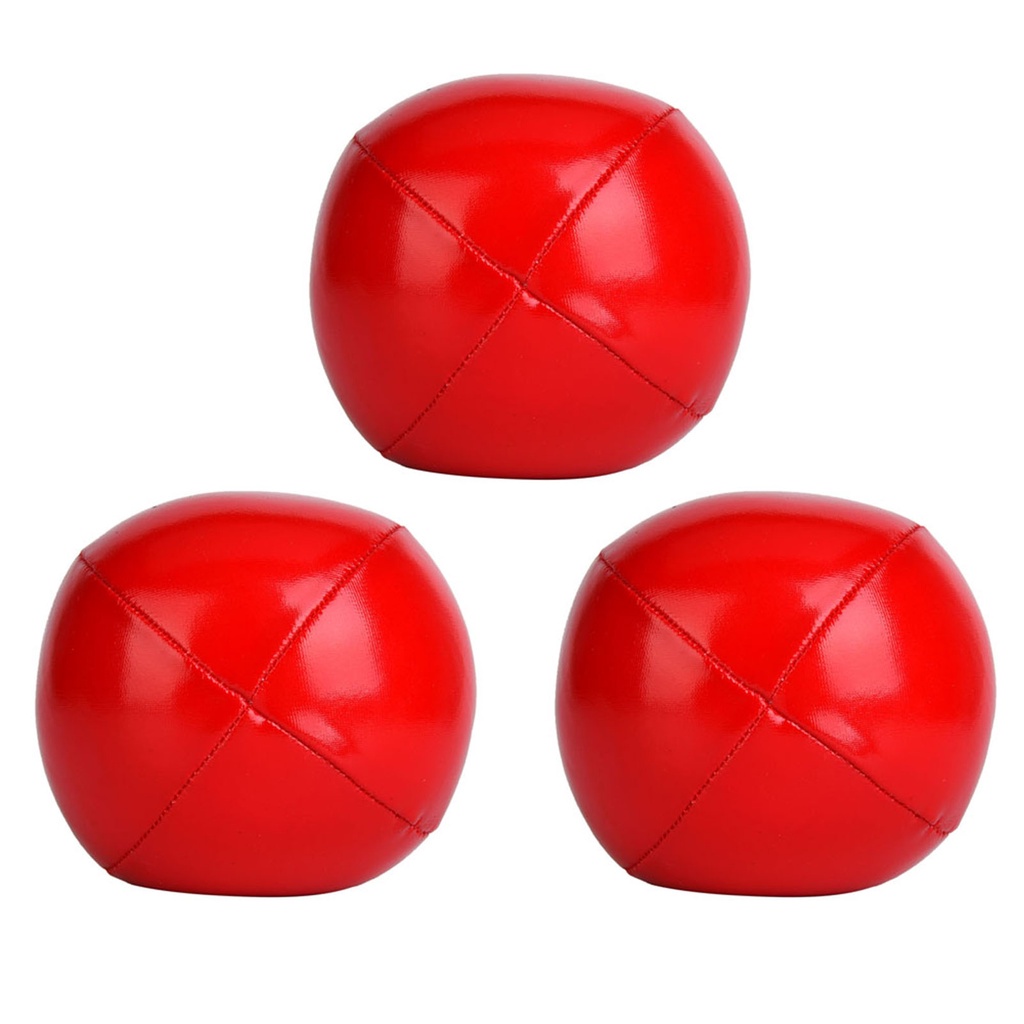 *High Quality* ♬[FAST] Calin 3 Pcs PU Juggling Balls Clown Juggle Ball