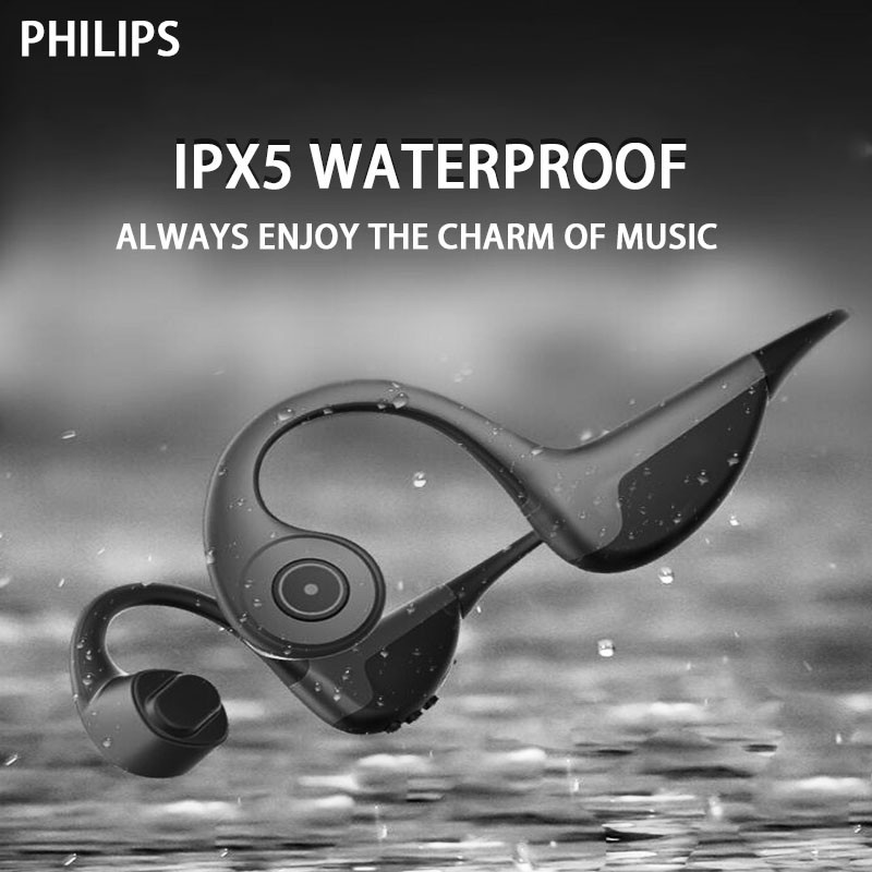 Philips Z8 Bluetooth Headset Bone conduction headphones Sports Outdoor