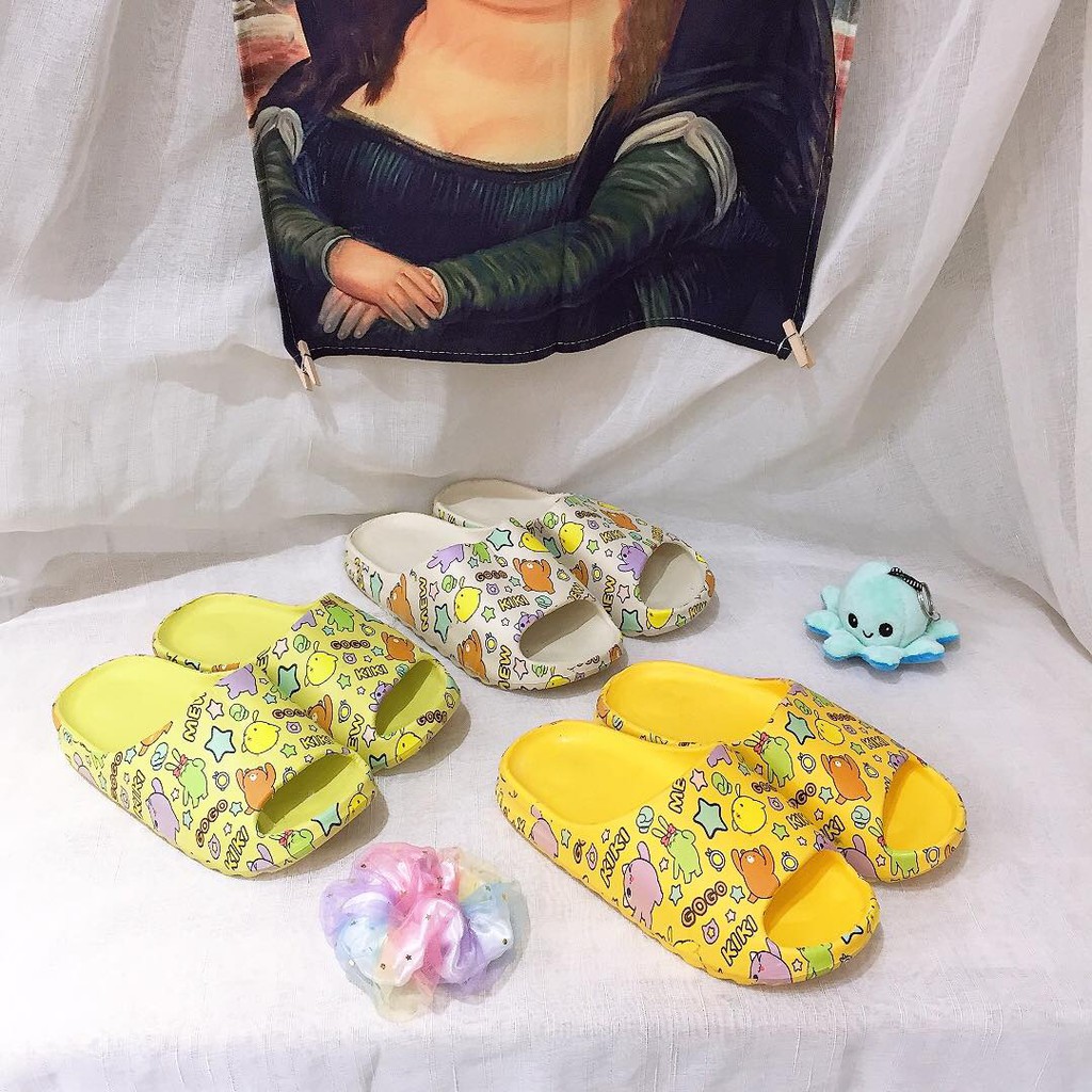 New love cartoon bread slippers (many styles) | Shopee Philippines