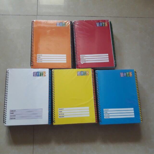 ️COD！Spiral / Writing / Composition Notebook 80Leaves 10pcs ckqf.ph