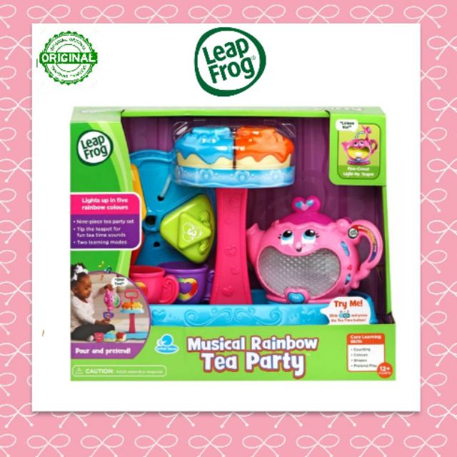 Leap Frog Musical Rainbow Tea Party Refresh Shopee Philippines
