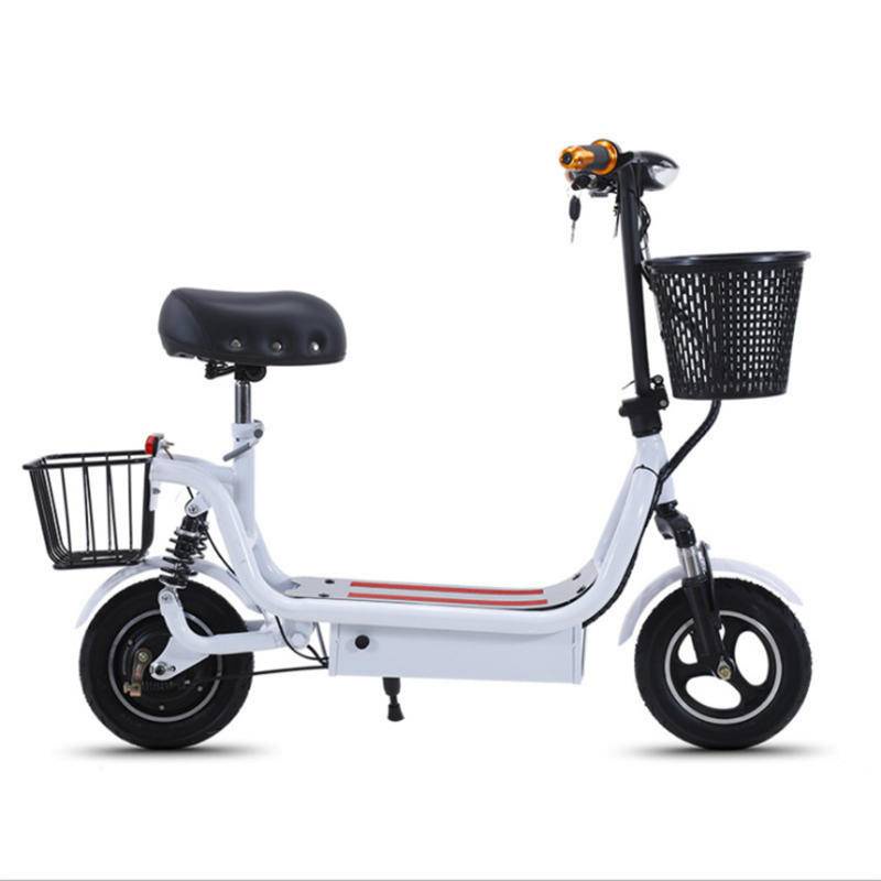 Cod Electric Bicycle Electric Scooter For Adult Two Seat Electric Bike E Bike Shopee Philippines 