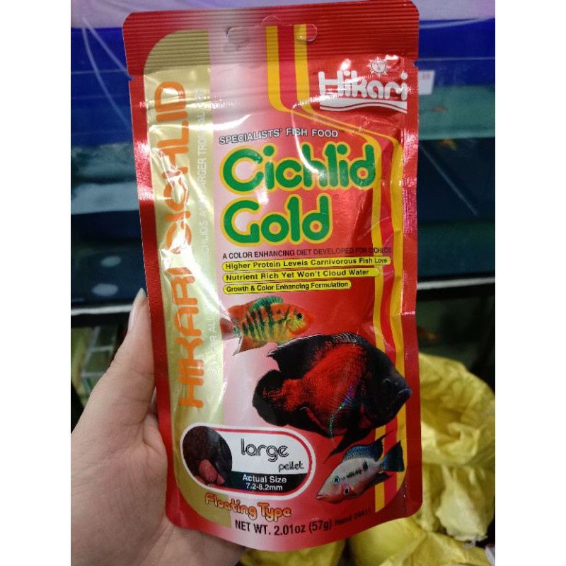 Hikari cichlid gold fish food best sale