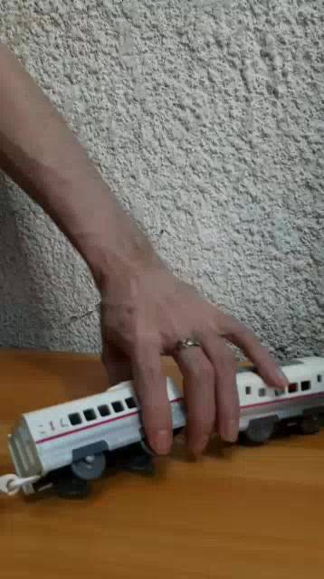 TAKARA TOMY PRELOVED 1991 TOMY KOMACHI MOTORIZED PLARAIL TRACKMASTER ...