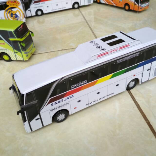 Miniature Bus Sinar Jaya - Material From Plywood | Shopee Philippines