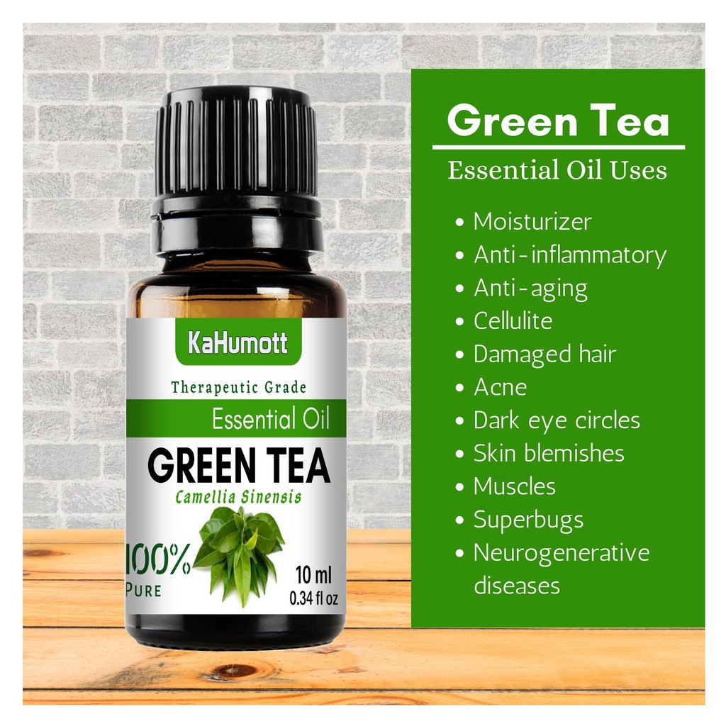 Green tea essential oil sales