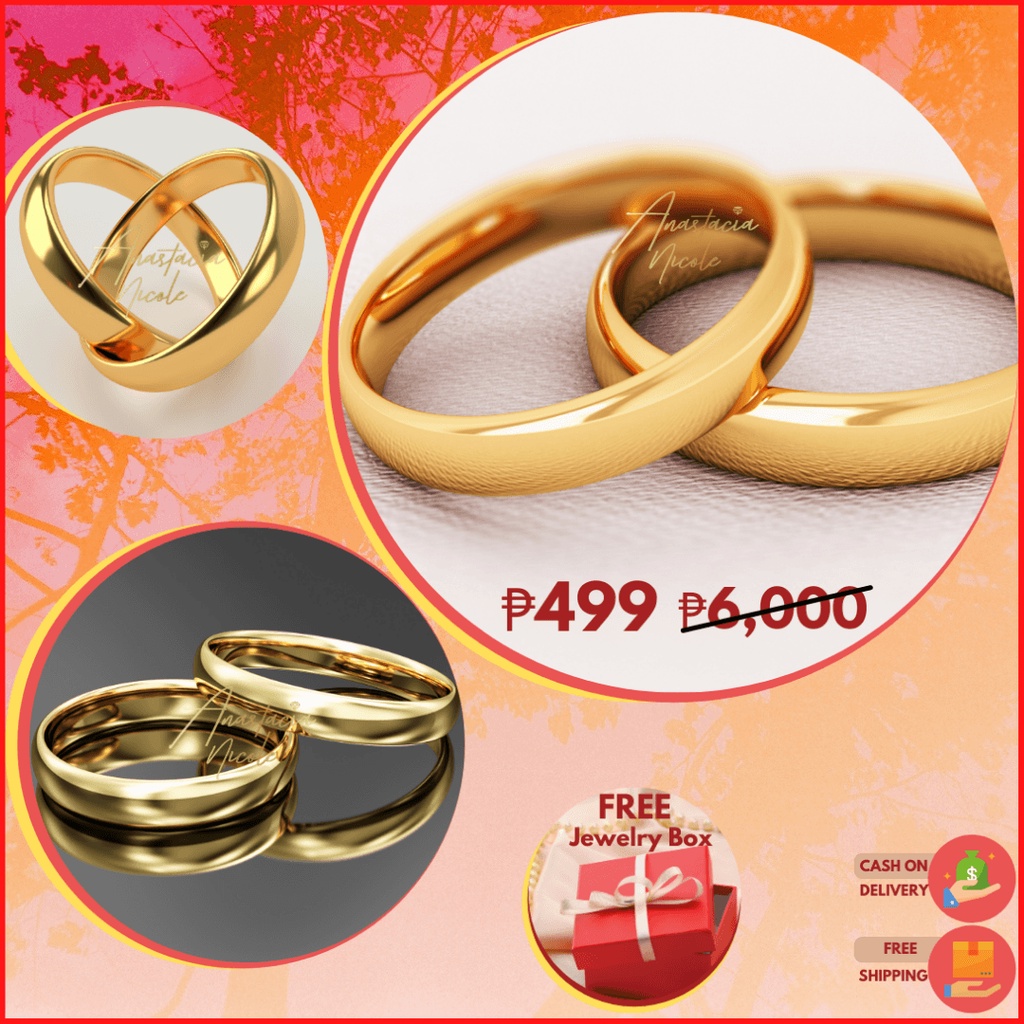 Shopee hot sale couple ring