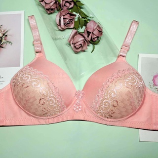 Women's plain breathable bras Size 32-40 suitable cup B 4958