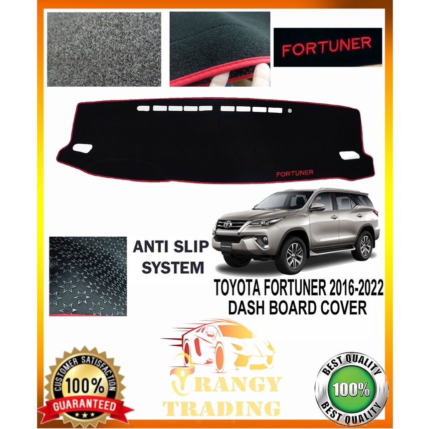 Dashboard Cover for Toyota Fortuner 2016 to 2024 Dash board High