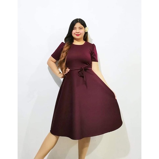 Classy Formal A-Line Dress (Can fit Small-Large) | Shopee Philippines