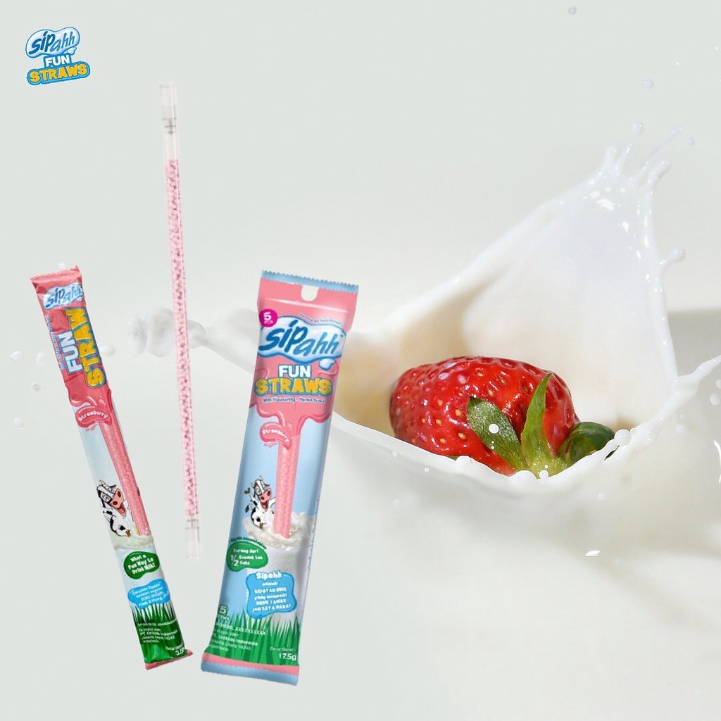 Sipahh Fun Straw Milk Flavoring Straw | Shopee Philippines