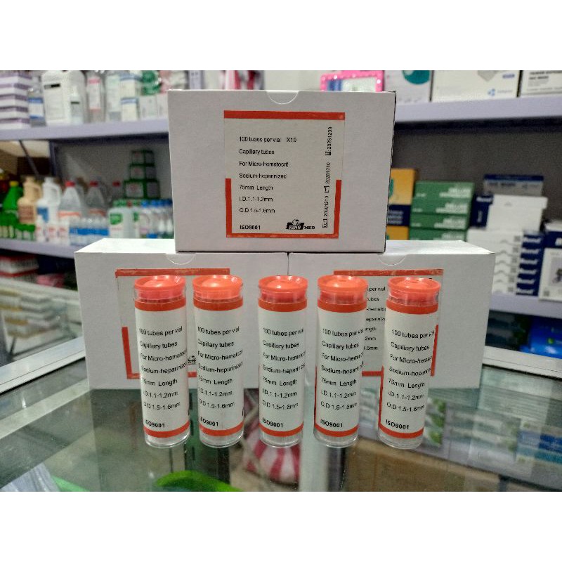 Capillary Tubes, 10 vials - 100 tube per vials | Shopee Philippines