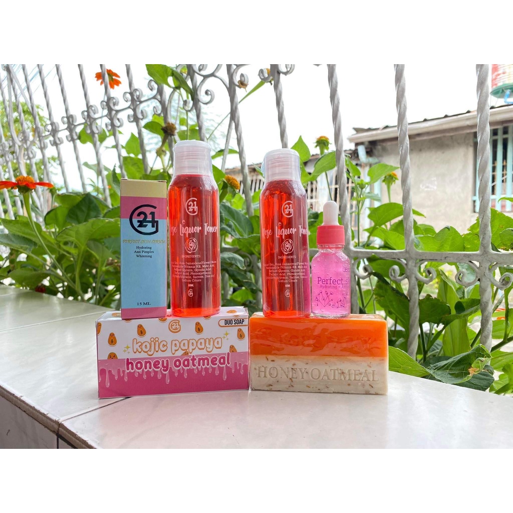 G21 Glass Skin Set | Duo Soap | Perfect Serum | Rose Toner by Jean ...