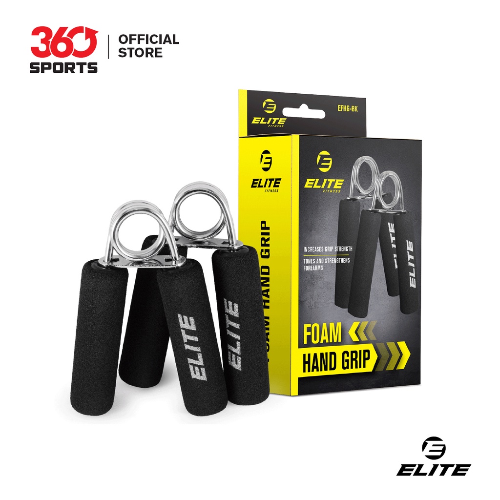 Elite Fitness Premium Foam Hand Grip - Pair | Shopee Philippines