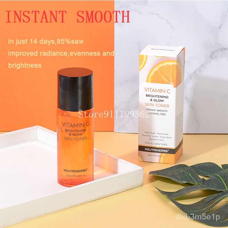 2022 new product vitamin C toner repair skin pores pure natural plant