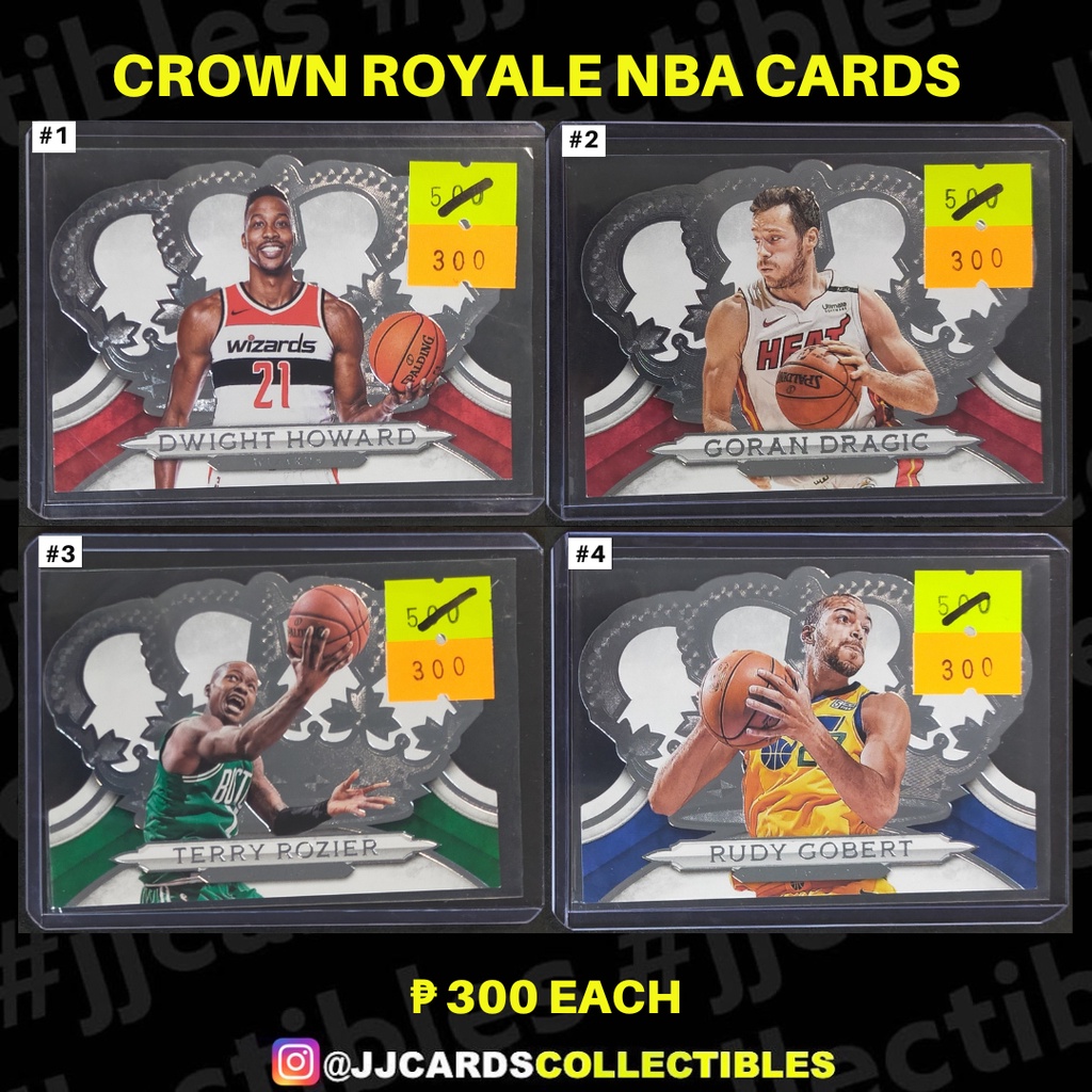 Crown Royale NBA Cards in Toploader 2 | Shopee Philippines