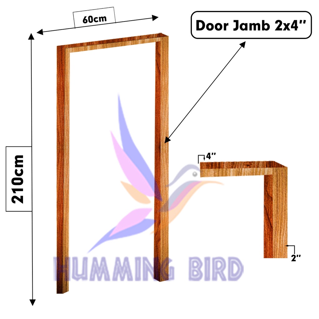 Hummingbird Door Jamb 2x4 Shopee Philippines 7040