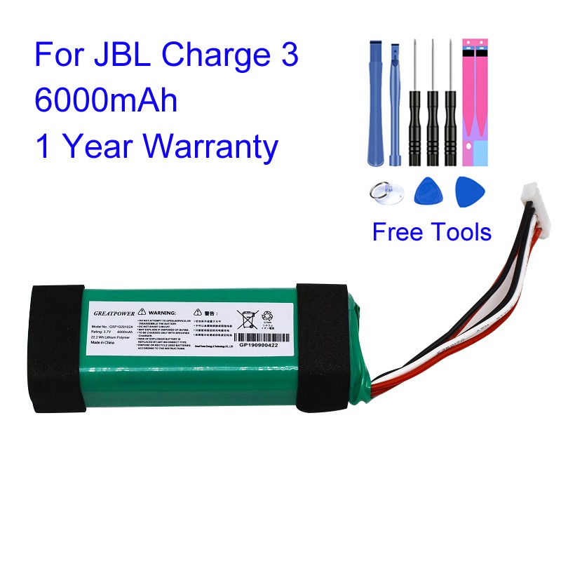 Jbl charge store 3 battery type