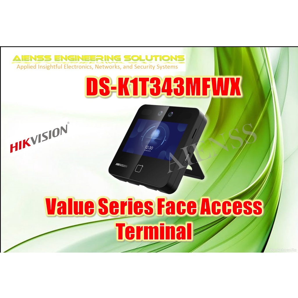 DS-K1T343MFWX Value Series Face Access Terminal HIKVISION | Shopee ...