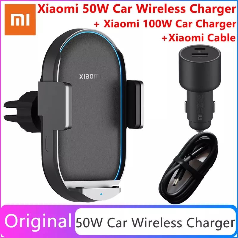 Xiaomi Mi Wireless Charging Pad Stand Car Charger Pro 10W 20W