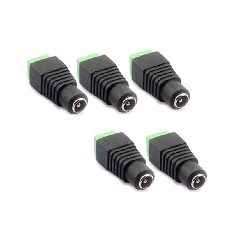 thumbnail interactive-video image 1 of 5 Pack L-Shaped Right Angle BNC Male To Female Adapters – For CCTV DVR – 503438 1 of 3