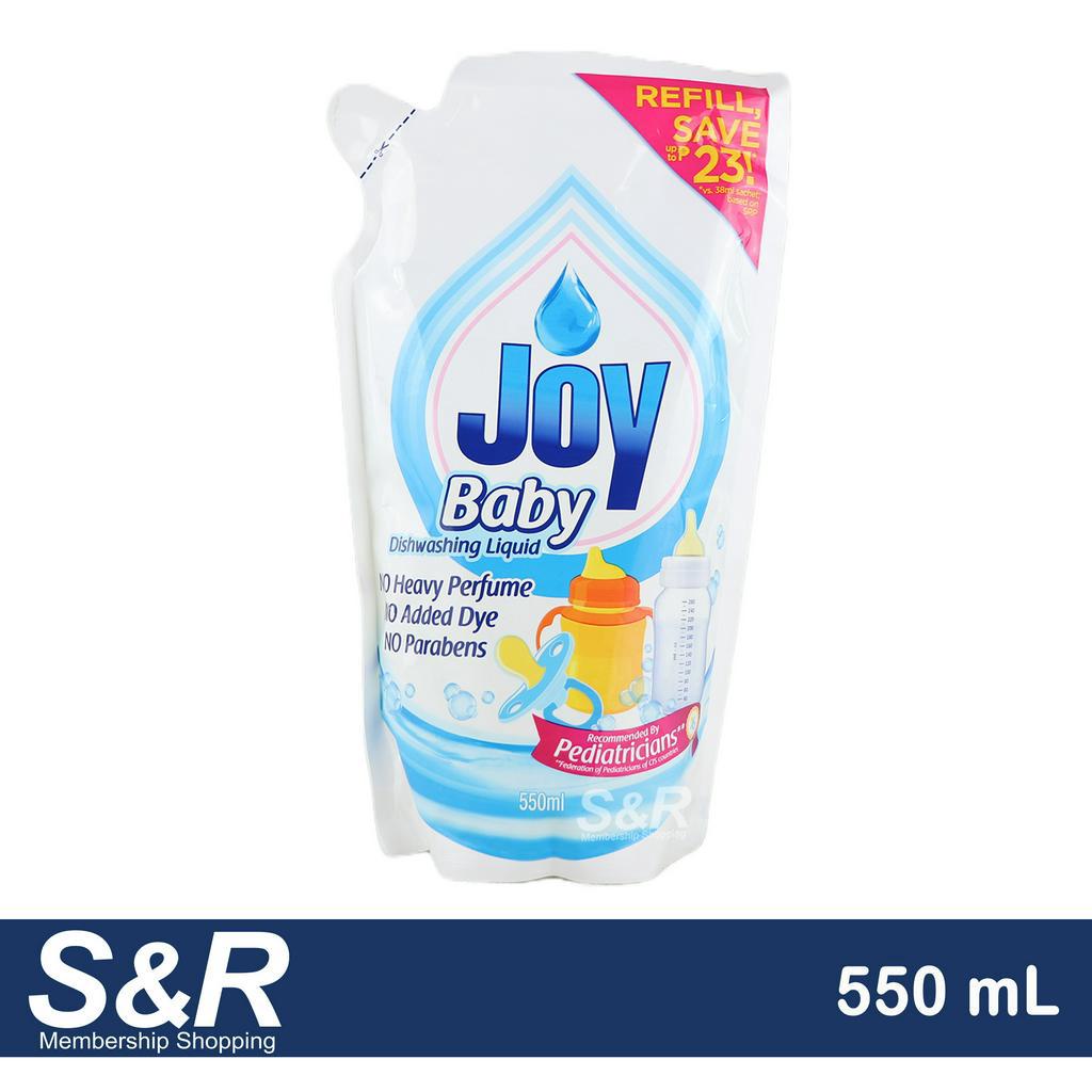 Joy Baby Dishwashing Liquid 550mL Shopee Philippines